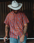 OATMAN LASSO BAMBOO SHORT SLEEVE BUTTON UP - MENS